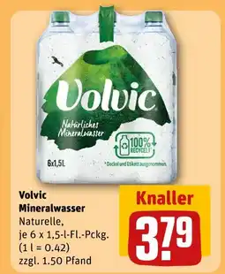 REWE Volvic mineralwasser naturelle Angebot