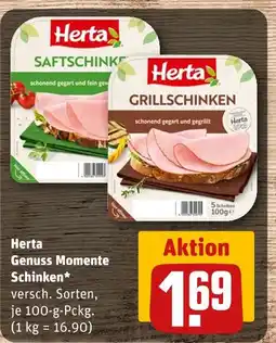 REWE Herta saftschinken Angebot