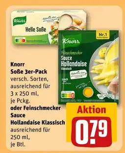 REWE Knorr soße 3er-pack Angebot