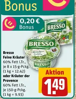 REWE Bresso feine kräuter Angebot