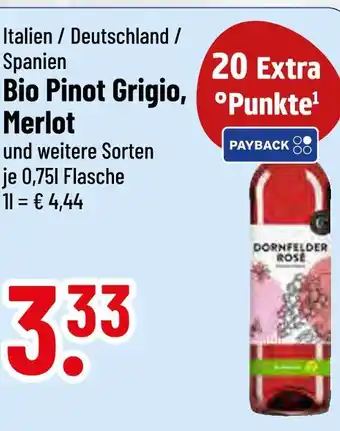 trinkgut Bio pinot grigio Angebot