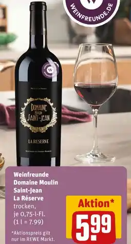 REWE Weinfreunde domaine moulin saint-jean la réserve Angebot