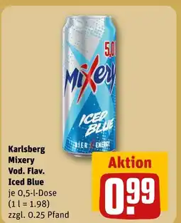 REWE Karlsberg mixery vod. flav. iced blue Angebot