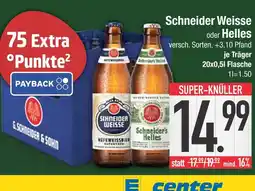 Edeka Schneider weisse schneider weisse Angebot