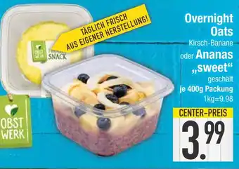 Edeka Obstwerk overnight oats kirsch-banane Angebot