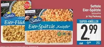 Edeka Settele eier-flädle Angebot