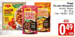 Marktkauf Maggi fix oder würzpaste Angebot