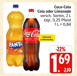 Marktkauf Coca-cola cola Angebot