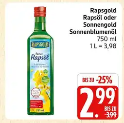 Marktkauf Rapsgold reines rapsöl Angebot