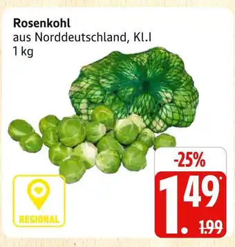 Marktkauf Rosenkohl Angebot