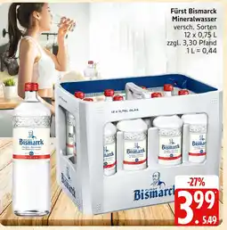 Marktkauf Fürst bismarck mineralwasser Angebot