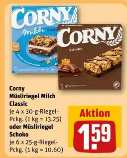 REWE Corny müsliriegel milch classic Angebot