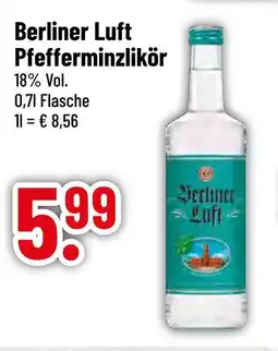 trinkgut Berliner luft pfefferminzlikör Angebot
