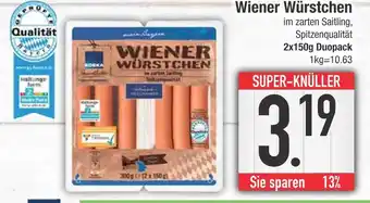 Edeka Edeka wiener würstchen Angebot