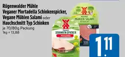 Edeka Rügenwalder mühle veganer mortadella schinkenspicker Angebot