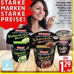 Marktkauf Ehrmann high protein pistacia style mousse Angebot