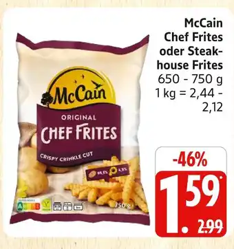 Marktkauf Mccain chef frites Angebot