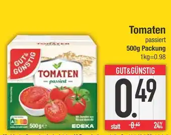 Edeka Gut & günstig tomaten passiert Angebot