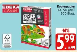 Marktkauf Edeka zuhause kopierpapier Angebot