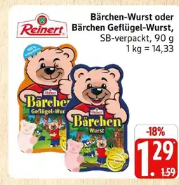Marktkauf Reinert bärchen-wurst Angebot