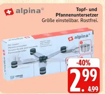 Marktkauf Alpina topf- und pfannenuntersetzer Angebot