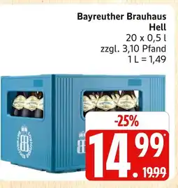 Marktkauf Bayreuther brauhaus hell Angebot