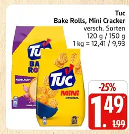 Marktkauf Tuc bake rolls knoblauch Angebot