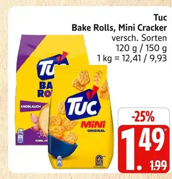 Marktkauf Tuc bake rolls knoblauch Angebot