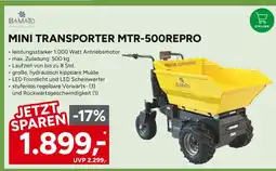 Marktkauf Bamato mini transporter mtr-500repro Angebot