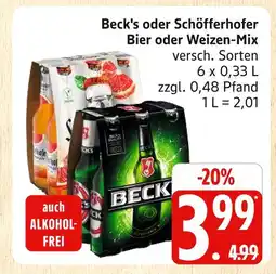 Marktkauf Beck's bier Angebot
