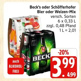 Marktkauf Beck's bier Angebot