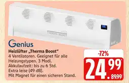 Marktkauf Genius heizlüfter „therma boost“ Angebot