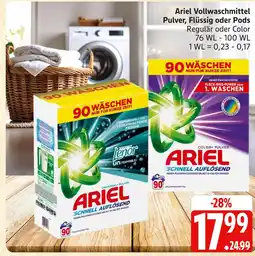Marktkauf Ariel vollwaschmittel pulver Angebot