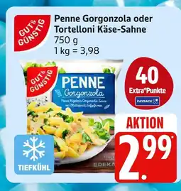 Marktkauf Gut & günstig penne gorgonzola Angebot