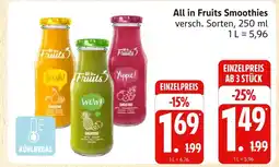 Marktkauf All in fruits smoothies Angebot