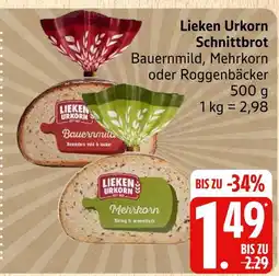 Marktkauf Lieken urkorn bauernmild Angebot
