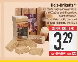 Edeka Holz-briketts Angebot