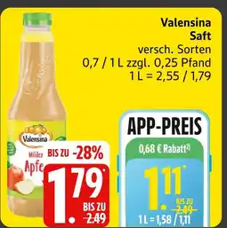 Marktkauf Valensina saft Angebot