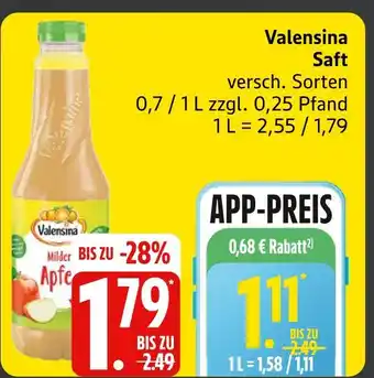 Marktkauf Valensina saft Angebot