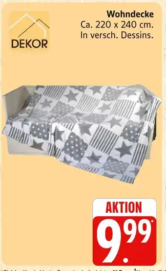 Marktkauf Dekor wohndecke Angebot