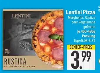 Edeka Lentini margherita pizza Angebot