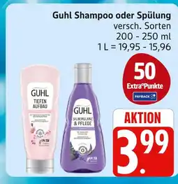 Marktkauf Guhl shampoo tiefen aufbau Angebot
