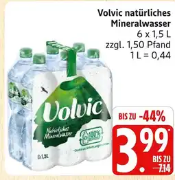 Marktkauf Volvic natürliches mineralwasser Angebot
