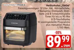 Marktkauf Gourmetmaxx heißluftofen „13606“ Angebot