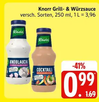 Marktkauf Knorr grill- & würzsauce knoblauch Angebot