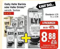Marktkauf Oatly hafer barista Angebot