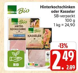 Marktkauf Edeka bio hinterkochschinken Angebot