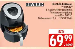Marktkauf Severin heißluft-fritteuse fr2430 Angebot