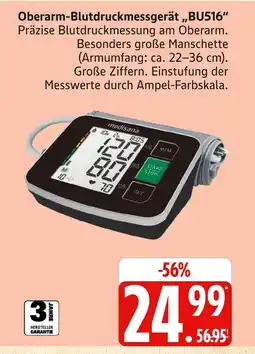 Marktkauf Medisana oberarm-blutdruckmessgerät „bu516“ Angebot