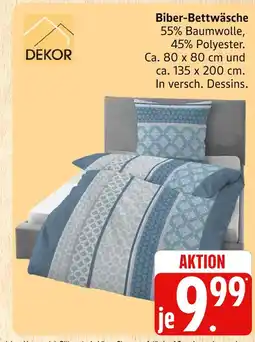 Marktkauf Dekor biber-bettwäsche Angebot